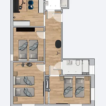 Flatista Homes - Luise * Munique